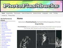 Tablet Screenshot of photoflashbacks.com